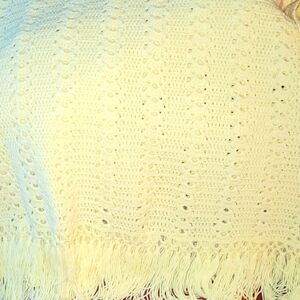 Hand Crafted Crocheted Throw